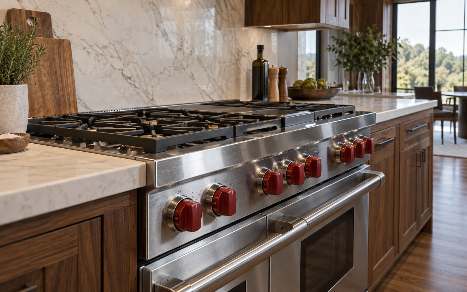 Wolf kitchen appliance — AI illustration